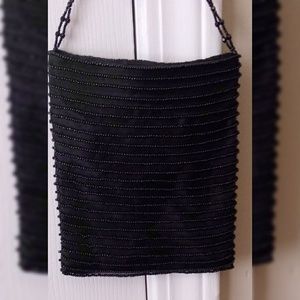 Cute GAP Black Sequins Formal Fancy Wrist Purse